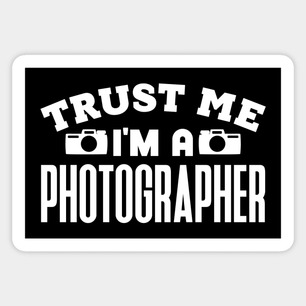 Trust Me, I'm a Photographer Sticker by colorsplash